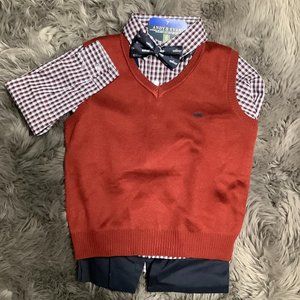 Andy & Evan | Boy's Sweater Vest Set | 4 Piece